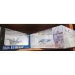 BOXED WORLD AIRCRAFT COLLECTION 1/72 SCALE DIE-CAST MODEL OF SUKHOI SU-34 AND AIR COMMAND F/A-18A