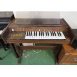 LIEBERSTEIN 700 ELECTRIC KEYBOARD ON WOOD EFFECT STAND