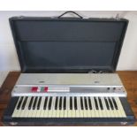 WATKINS ELECTRIC MUSIC LIMITED TEISCHORD KEYBOARD IN INTEGRAL CASE (A/F)