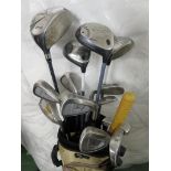 GOLF CLUBS IN BAG