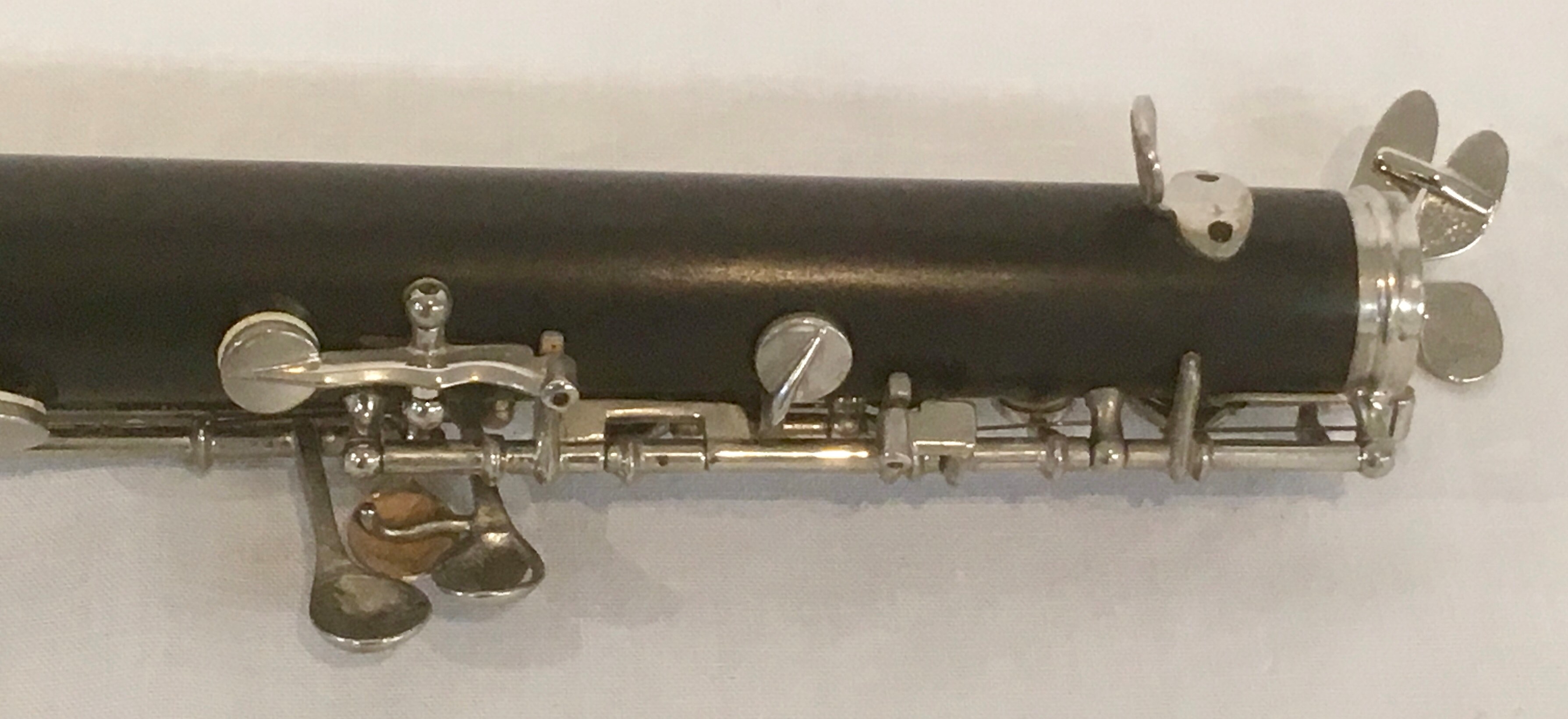 Howarth S2 ebony oboe with thumbplate and semi automatic octaves, manufactured January 1954 with - Image 16 of 23