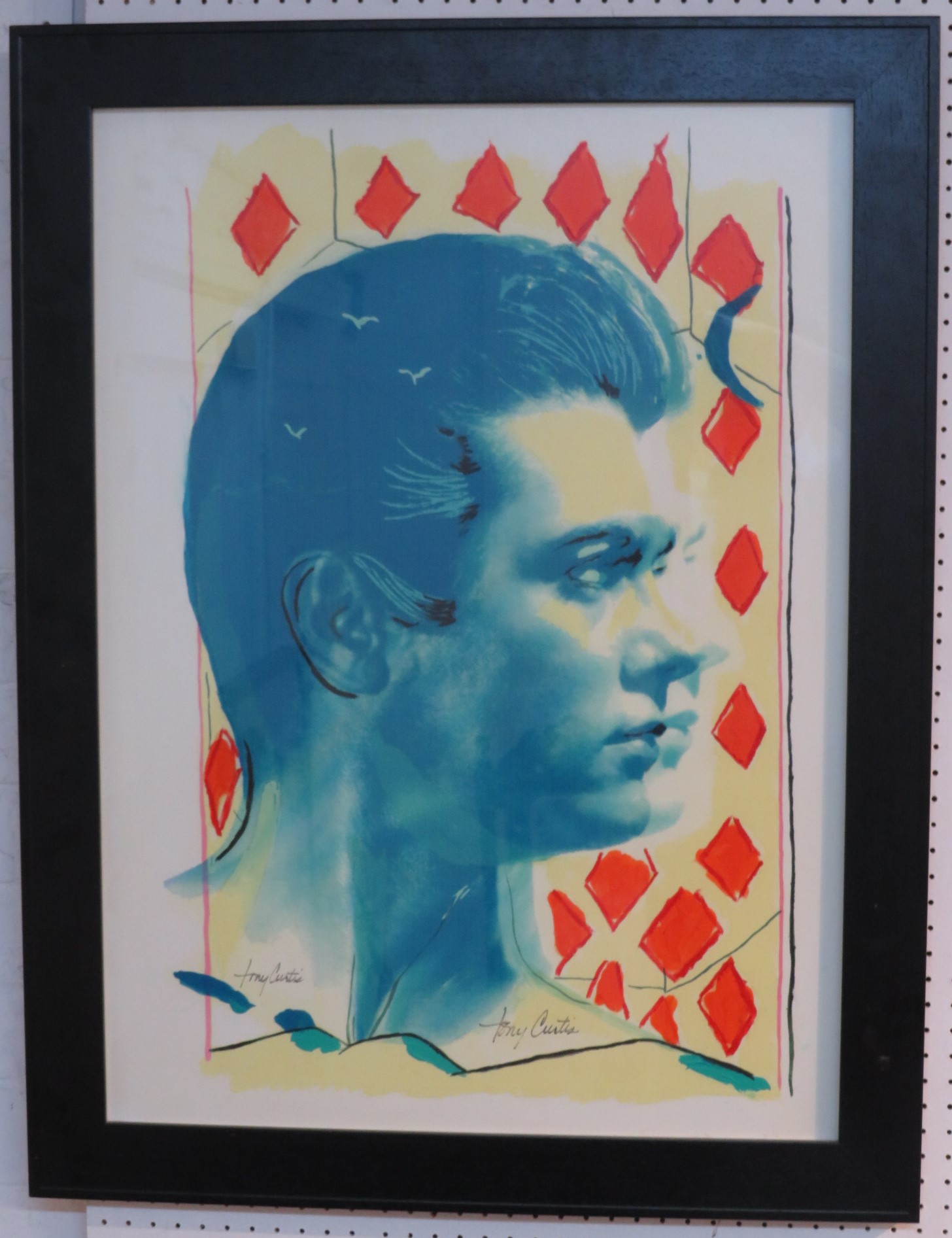 After Tony Curtis (1925-2010) - 'Gypsy Prince', colour print with hand-painted embellishments, - Image 2 of 7