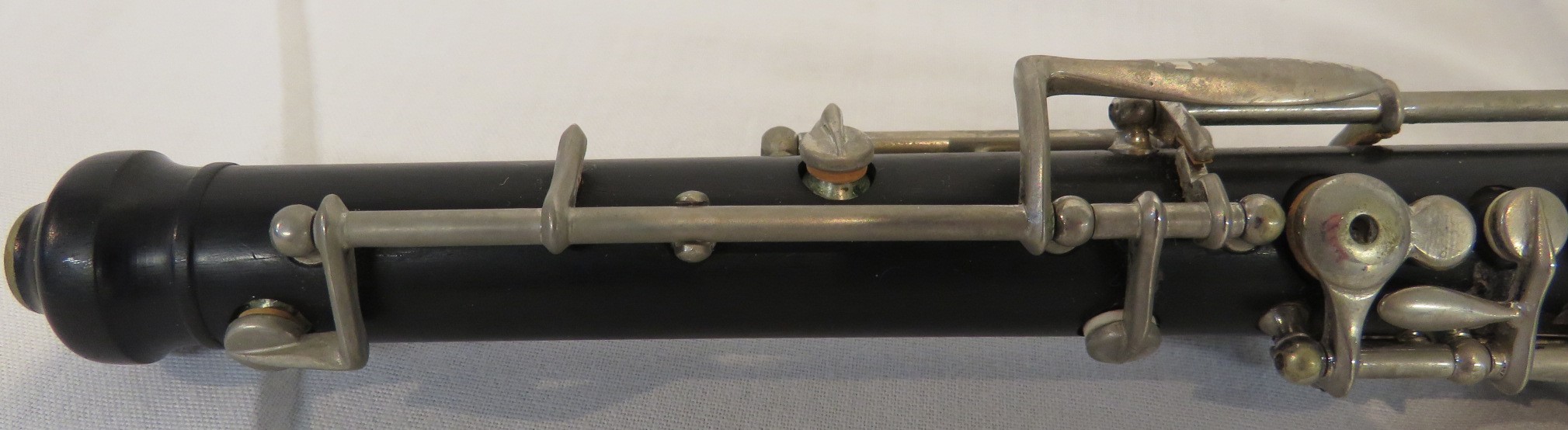 Howarth S2 ebony oboe with thumbplate and semi automatic octaves, manufactured January 1954 with - Image 6 of 23