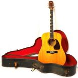 Levin LT-18 Swedish made acoustic guitar with solid spruce top and mahogany back and sides. Mother