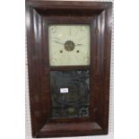 An approved 30 hour striking American wall clock made and sold by Crestville Clock Company