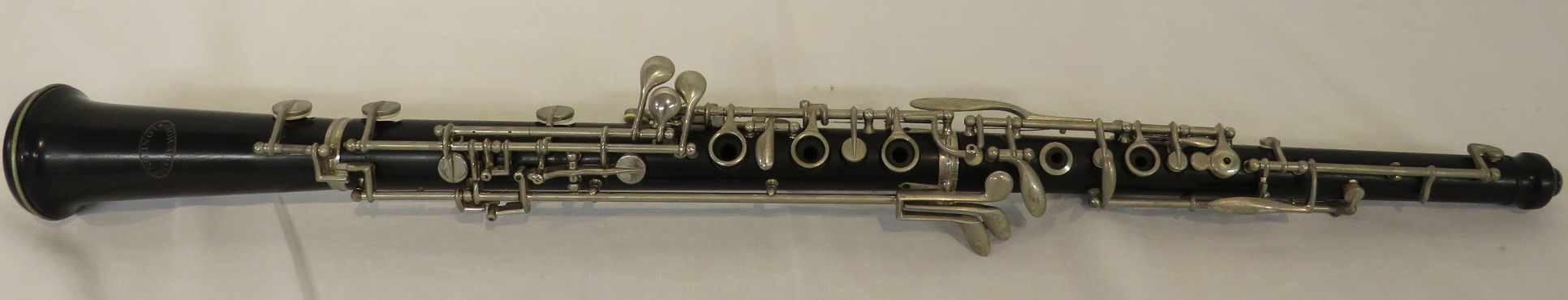 Howarth S2 ebony oboe with thumbplate and semi automatic octaves, manufactured January 1954 with - Image 3 of 23