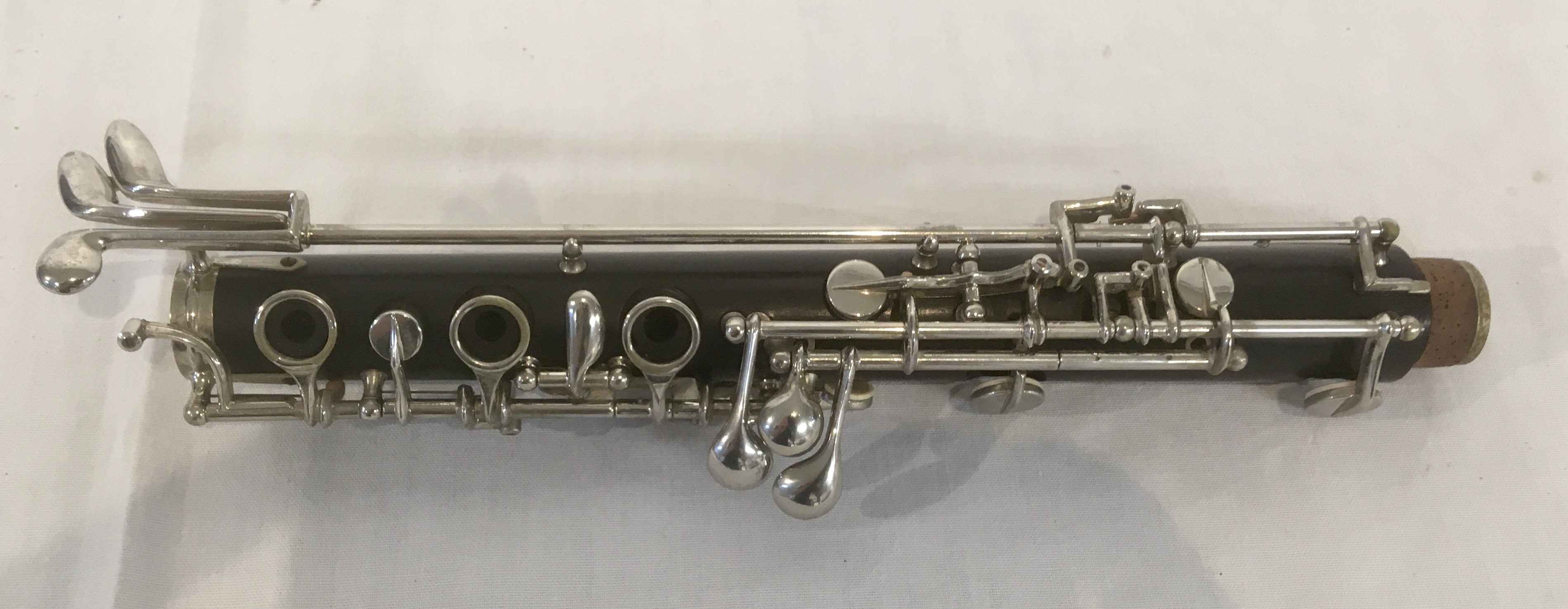 Howarth S2 ebony oboe with thumbplate and semi automatic octaves, manufactured January 1954 with - Image 21 of 23