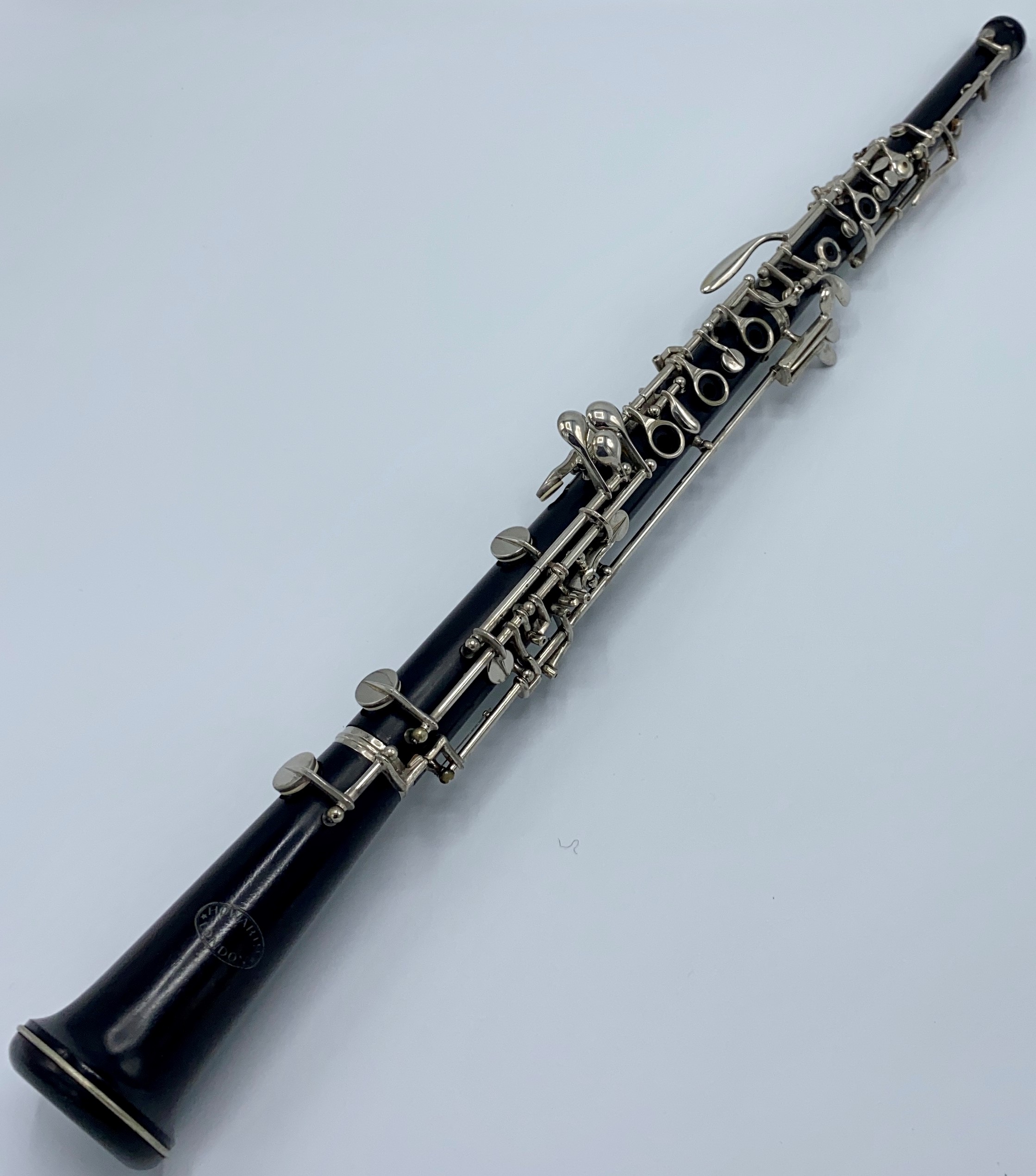 Howarth S2 ebony oboe with thumbplate and semi automatic octaves, manufactured January 1954 with - Image 2 of 23