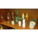 COMMERCIAL GLASS BOTTLES INCLUDING TORPEDO AND CODD, TOGETHER WITH STONEWARE BOTTLES AND JARS