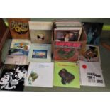 QUANTITY OF VINYL LP RECORDS, MAINLY FOLK, JAZZ AND BLUES INCLUDING TITLES BY CHARLES LLOYD QUARTET,