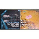 TWO VINYL LP RECORDS BY MICHAEL GARRICK SEXTET - 'POETRY AND JAZZ IN CONCERT 250' AND 'THE HEART