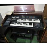 TECHNICS SX-EN4 ELECTRIC ORGAN WITH MANUAL AND STOOL