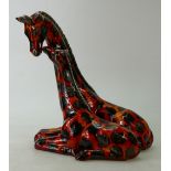 Anita Harris Giraffe & Baby figure, height 27cm,