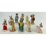 Royal Doulton Bunnykins 60th Anniversary DB137, Mystic DB197, Sands of Time DB229,