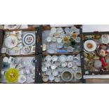 A very large collection of Royalist ceramics and novelty items , and early teapot, beakers,