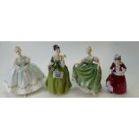 Royal Doulton figures First Dance HN2803,Michelle HN2234,