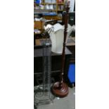 Modern metal CD rack in an electric guitar design,an adjustable stand ,