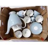 Royal Doulton coffee set in the Rose Elegans design (14)