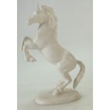 Beswick Rearing Welsh Cob in White Colourway (restored)