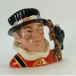 Royal Doulton large character jug The Yeoman of the Guard D6873