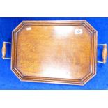 1930's Oak Lap Tray