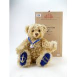 Steiff Pter Jones Coronation Bear Boxed 35cm