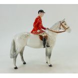 Beswick Hunstman on Grey Standing Horse