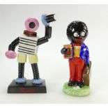 Coalport Advertising Figures Bertie Bassett and Farewell Golly,