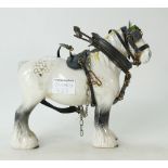 Beswick grey shire horse 818,