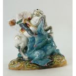 Royal Doulton character figure St George HN2051 (head detached and present)