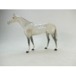 Beswick large grey racehorse 1564