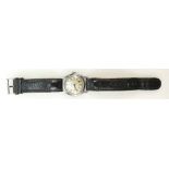 WWII period 32mm Gruen Veri-Thin Wrist Watch, Name inscribed to rear and dated 1944.