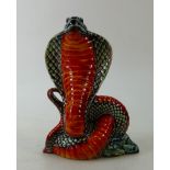 Anita Harris Cobra figure, height 22cm,