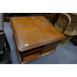 Nathan branded teak mid century fitted coffee table
