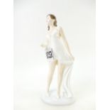 Royal Doulton prototype figure of Kristine HN4537 with brunette hair,