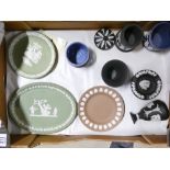 A collection of Multi coloured Wedgwood items including decorative plates,