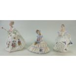 Royal Doulton Lady figures Daydreams Hn1731,