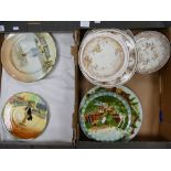 A collection of Royal Doulton series ware plates and similar together with similar assorted plates