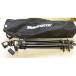 Manfrotto 141 RC 3 way tilt tripod with 144B Pro legs