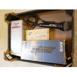 Boxed AKG Acoustics D310 Dynamic Microphone together with similar Phillips branded item(2)