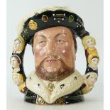 Royal Doulton large two handled character King Henry VIII D6888, limited edition with certificate