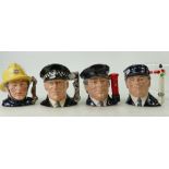 Royal Doulton Small Character Jugs from the Journey Through Britain series Engine Driver D6823,