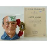 Royal Doulton Small Character Jug Henry Cooper D7050