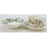 Wedgwood earthenware cup & saucer handpa