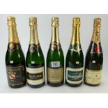 % bottles of Champagne to include Moet & Chandon, Canard Duchene,