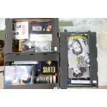 A mixed collection of Elvis Collectable's including Book's, DVD's, Badges,