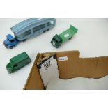 Large Dinky toys DINKY delivery service transporter,