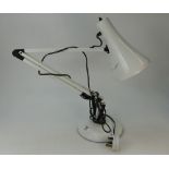 Metal angle poise desk lamp