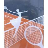 Erté - Romain de Tirtoff- ' Love and tennis suite ' - Large limited edition lithograph, 223 / 260,