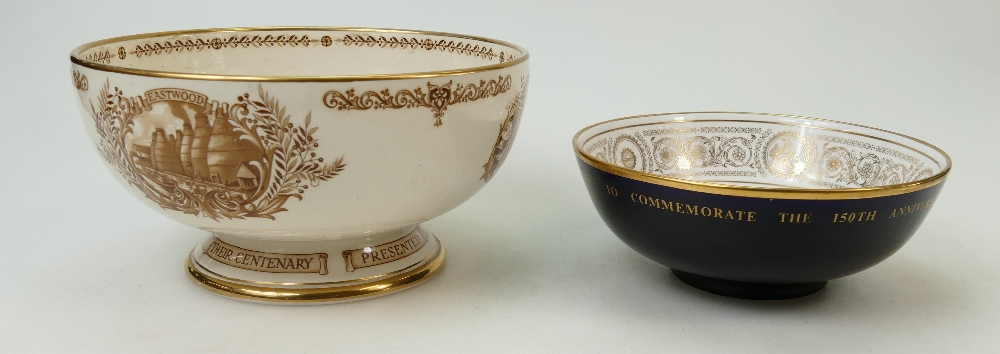 Royal Doulton footed bowl commemorating - Image 3 of 3